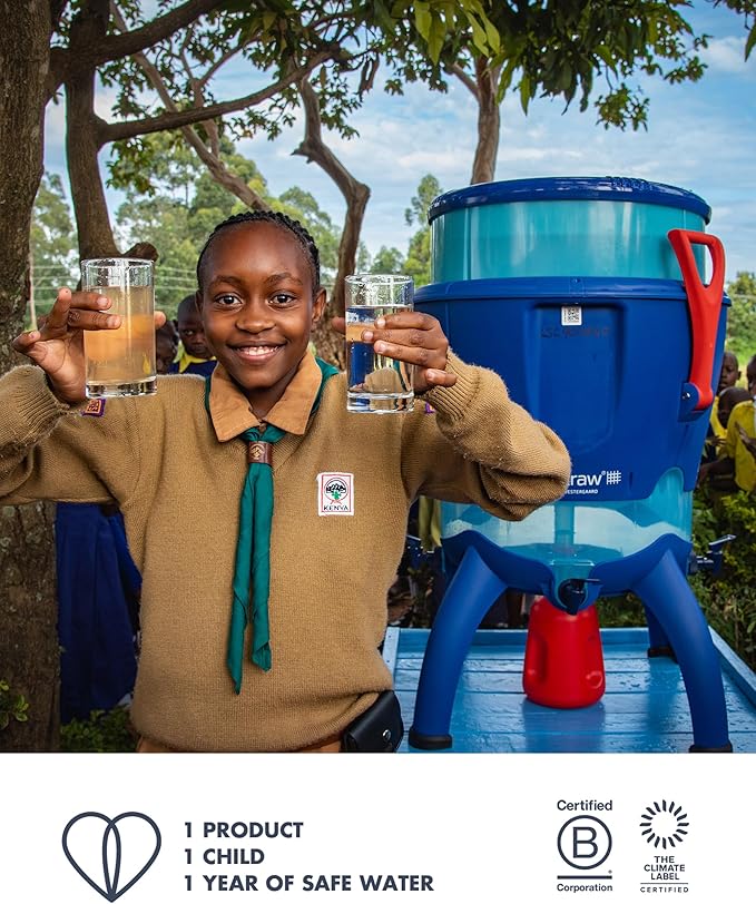 LifeStraw Personal Water Filter for Hiking, Camping, Travel, and Emergency Preparedness