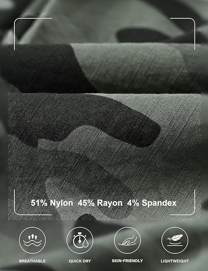 MoFiz Women's Outdoor Cargo Pants Lightweight Joggers Elastic Waist Athletic Hiking Sweatpants Casual Travel Pant with Pocket