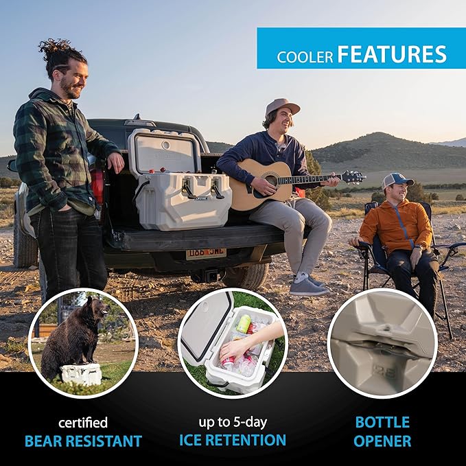 Lifetime Hard Cooler, High Performance Ice Chest