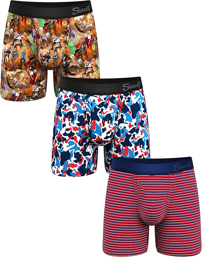 Shinesty Hammock Support Mens Boxer Briefs with Pouch