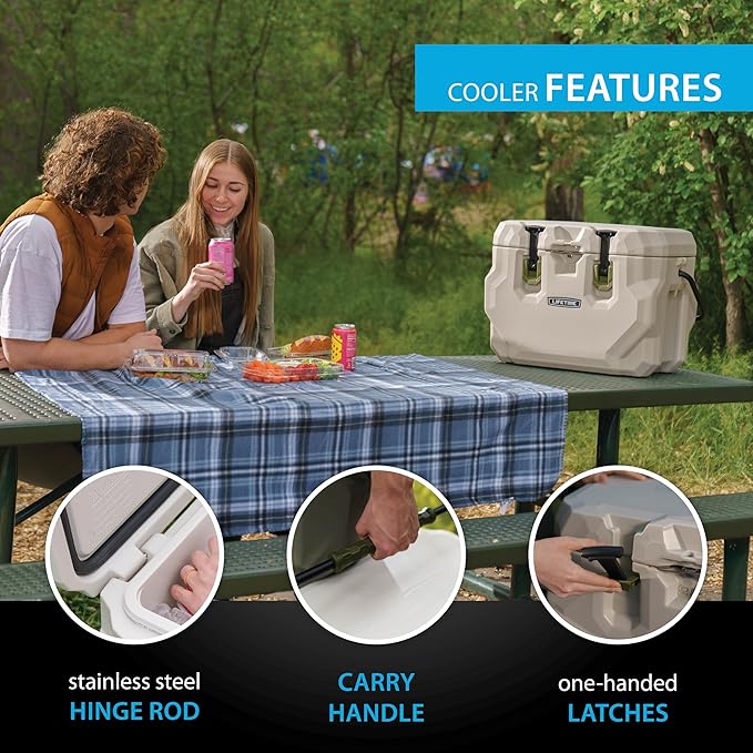 Lifetime Hard Cooler, High Performance Ice Chest