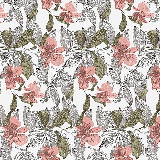 LVTXIII Outdoor Seat/Back Chair Cushion Patio Tufted High Back Cushion, Seasonal Replacement Rocking Chair Cushion with Ties (22” W x 20D”, Set of 2, Clemens Noir Pink)