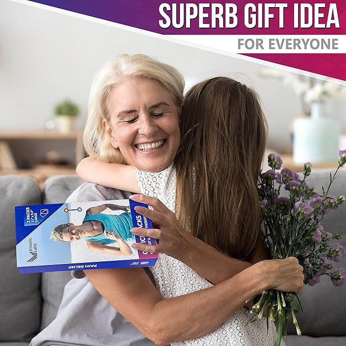 Reusable Gel Ice Packs for Injuries by Kinetic Labs (2 Pack) - Hot Cold Packs for Injuries 11" x 5.3" - Flexible Ice Packs for Back Head Knee Shoulder Neck Ankle Elbow Feet Headaches Surgery (Large)