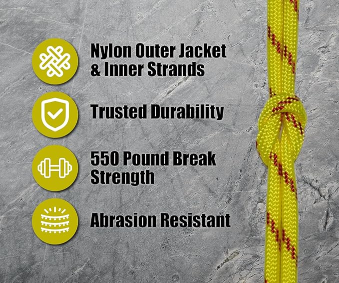 BORED? PARACORD! 550 lb Paracord - Ideal for Crafting, Camping, DIY Projects, Active & Military Outdoors - Strong Survival Rope - Tactical Parachute Cord Type III - Fast Pitch 250 Feet
