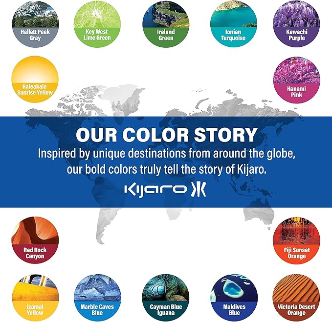 Kijaro Dual Lock Portable Camping Chairs - Versatile Folding Chair, Sports Chair, Outdoor Chair & Lawn Chair - Dual Lock Feature Red Rock Canyon