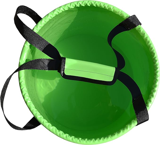 Premium Collapsible Bucket by Freegrace - Compact Portable Folding Water Container - Lightweight & Durable - Includes Handy Tool Mesh Pocket