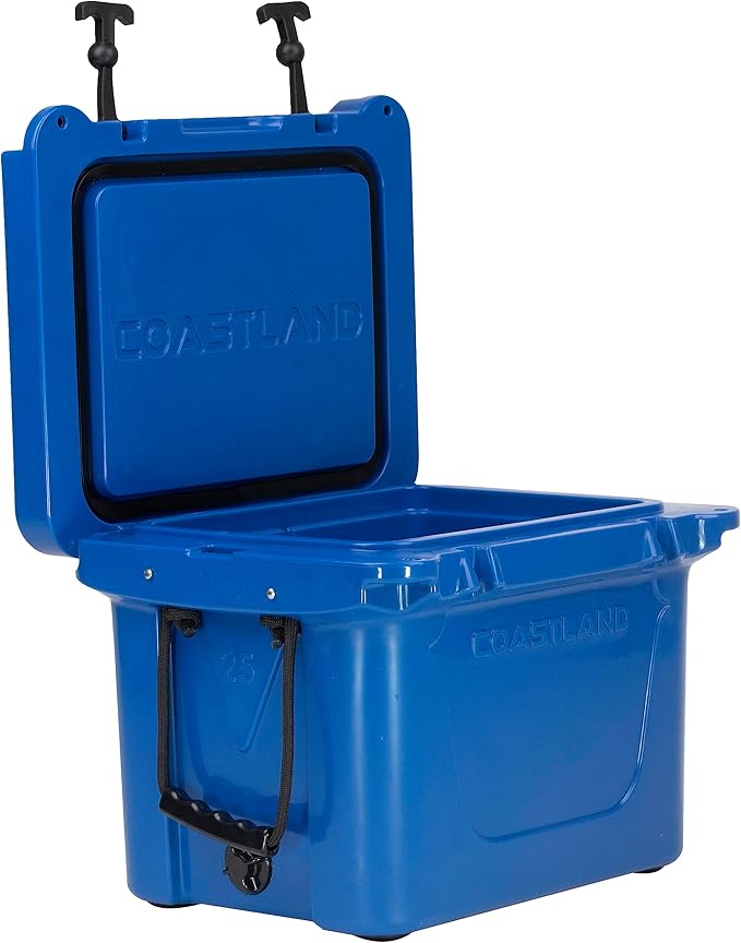 Coastland Delta Series Rotomolded Coolers, Premium Everyday Use Insulated Cooler, Ideal Portable Ice Chest Available in Multiple Capacities & Colors