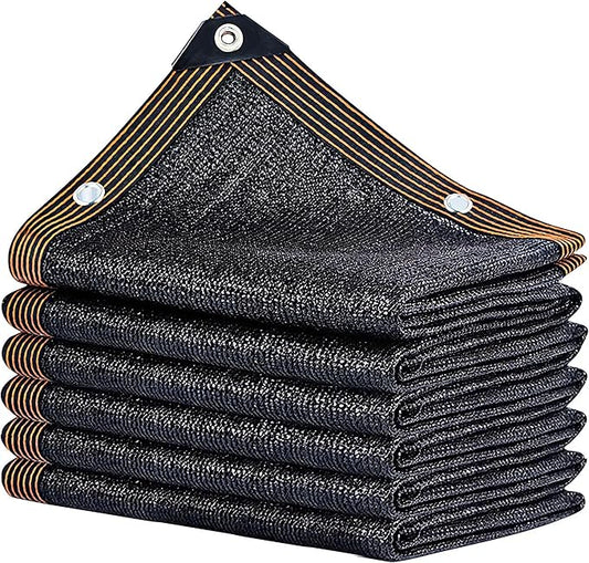 winemana 90% Shade Cloth, Dog Kennel Shade Cover, 6.5 x 20 FT Sturdy Durable Sunblock Shade Mesh Tarp with Grommets for Patio Plants Greenhouse Chicken Coop Porch