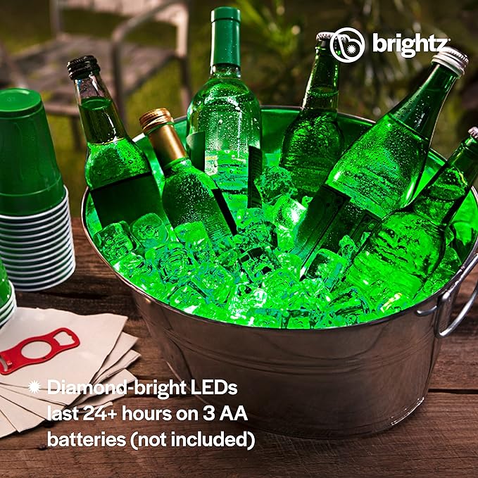 Brightz CoolerBrightz LED Cooler Light Rope, Green - Waterproof Ice Chest Light Rope - Top 2021 Outdoor Camping Gifts & Accessories Perfect Camping Christmas Xmas Gift Present for Men Dad Son Grandpa