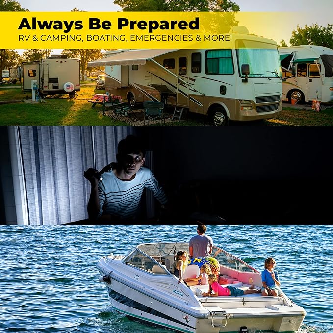 Ontel Battery Daddy Storage & Organizer Case with Tester, Stores & Protects Up to 180 Batteries, Double-Sided, Durable Design with Clear Locking Lid, Secure Latches & Portable Carrying Handle - Red