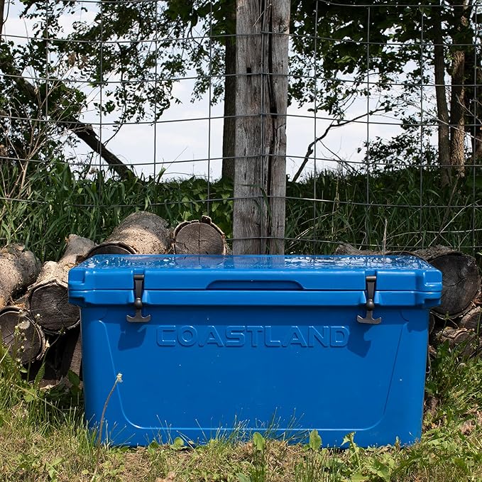 Coastland Delta Series Rotomolded Coolers, Premium Everyday Use Insulated Cooler, Ideal Portable Ice Chest Available in Multiple Capacities & Colors