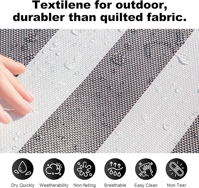 14ft Two Person Outdoor Hammock, Portable Camping with Folding Steel Spreader Bar, Carrying Bag, Carabiners, Tree Straps, Pillow & Sidebag, Quick Dry Textilene, 550 lbs Capacity (Piano)