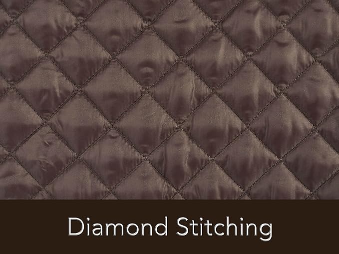 Covermates Keepsakes - Dish Storage - Padded Protection - ID Window - Stain Resistant - Machine Washable - China Storage, Bronze