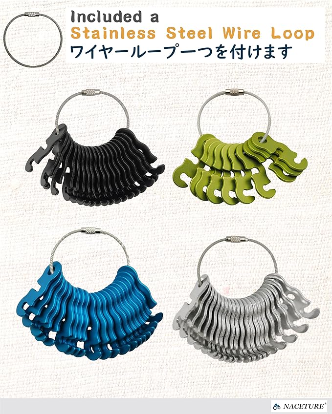 Rope Tensioner Aluminum Alloy Camping Tent Guyline Cord Adjuster Camping of Gear for Camping, Hiking, Backpacking Ultralight Tent Stakes Guy Lines (Sliver, 20 Pack)