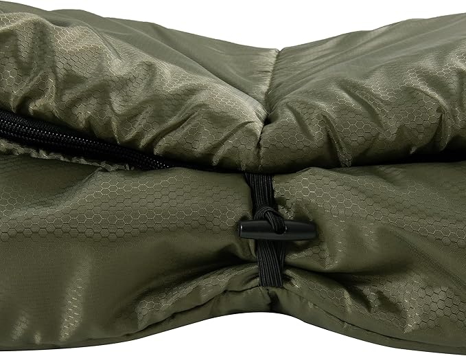 PO PO BEAR Zero Degree Sleeping Bag for Adults 100% Cotton Flannel Tall and Big