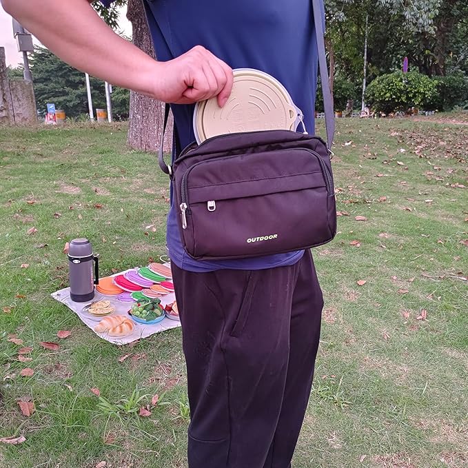 Mess Kit for Camping Silicone Collapsible Bowl Collapsible Cup and Stainless Steel Spoon for Backpacking Outdoor Hiking Traveling and Picnic - 2 Pack