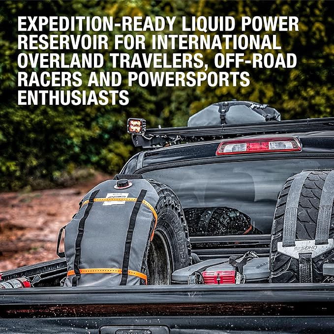 Giant Loop Armadillo Bag, Utility Bladder for Safe Transport and Storage of Powersports and Automotive Fluids, for Motorcycles, UTVs and ATVs, 2-Gallon