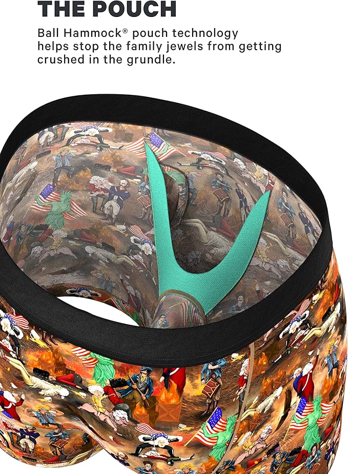 Shinesty Hammock Support Mens Boxer Briefs with Pouch