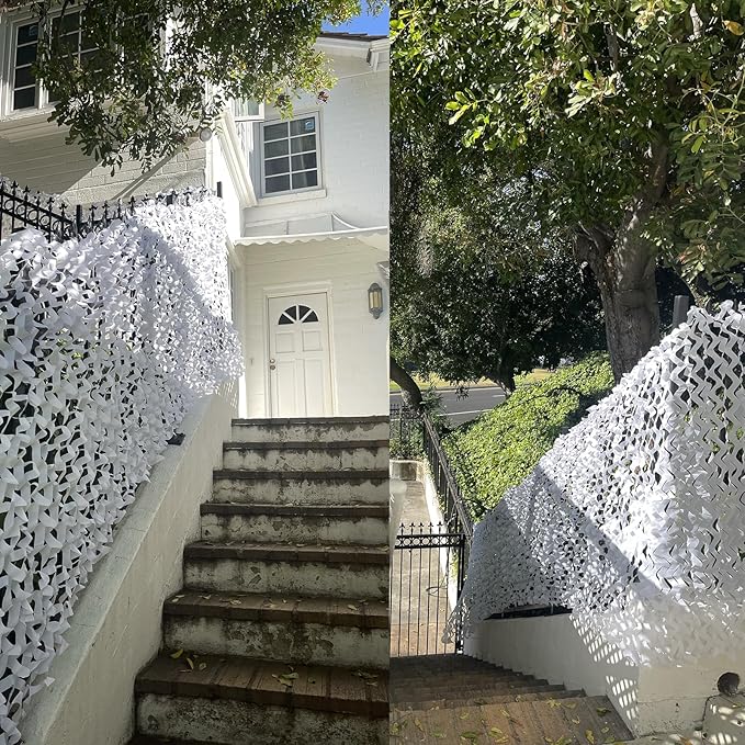 Camo Netting Camouflage Netting 20x20 10x20 10x10 Bulk Roll Burlap Camo Tarp Sunshade Net for Hunting Blind Dinosaur Birthday Jungle MilitaryTheme Party Decoration Camping Shooting