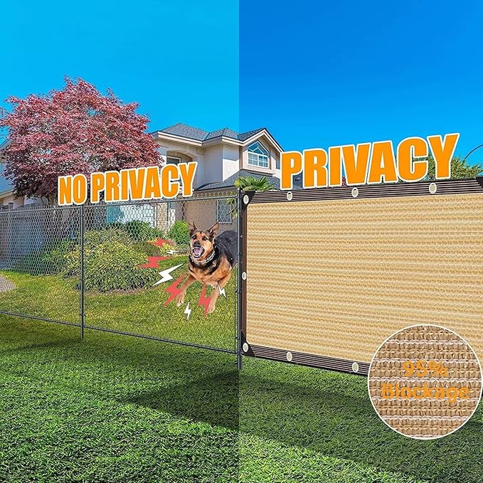 Sun Shade Cloth - Garden Shade Mesh Netting Cover with Grommets for Outdoor Pergola Patio Deck Plants Greenhouse Chicken Coop Swimming Poolï¼?x10FT