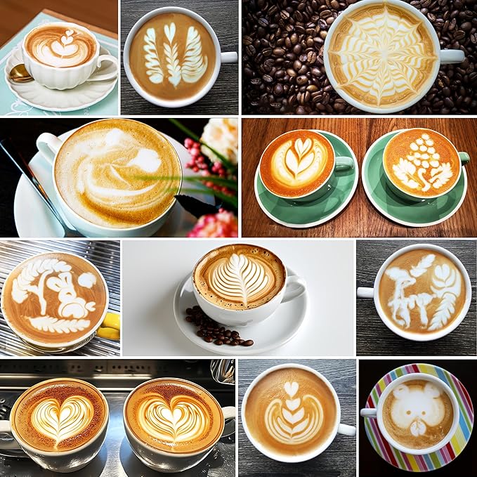 Apexstone Espresso Milk Frothing Pitcher 20 oz, Espresso Steaming Pitcher 20 oz, Coffee Milk Frothing Cup, Coffee Steaming Pitcher 20 oz/600 ml