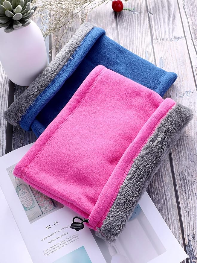 Tatuo Winter Neck Warmer Gaiter for Men Women Ski Fleece Winter Scarf Windproof Face Mask for Skiing Hiking Cycling