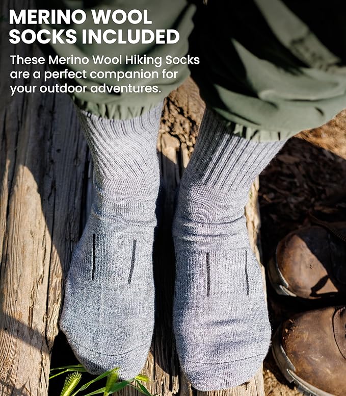 Merino.tech Merino Wool Base Layer Women Set - Heavyweight, Lite, Midweight Merino Thermal Underwear For Women Top, Bottom