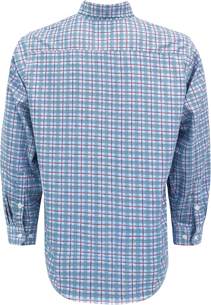 KONRECO FR Shirts for Men Fire Resistant Button Down Work Shirt 100% Cotton 6.5oz Lightweight Welding Shirts