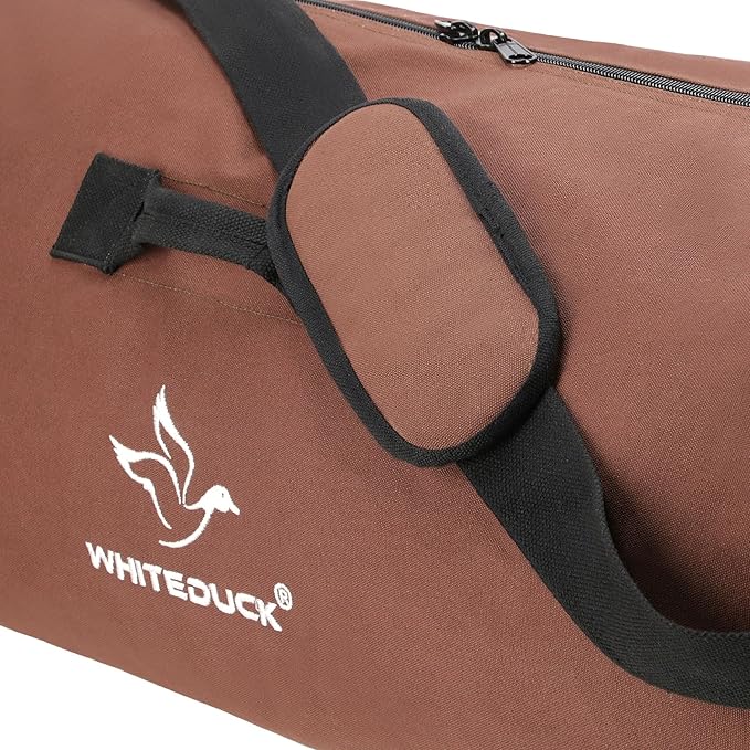 WHITEDUCK HOPLITE Heavy Duty Military Canvas Duffel Bag, Army Cargo Style, Foldable Tactical Outdoor Bag, Travel, Storage