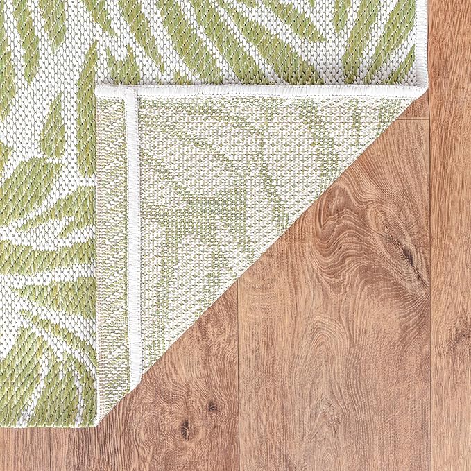 Keen Home Design Terrace Outdoor Area Rug - 8x10 Washable Indoor/Outdoor Rug for Patio, Kitchen, Balcony, Beach, Garden, Deck and Porch, Size: 7'7"x10'