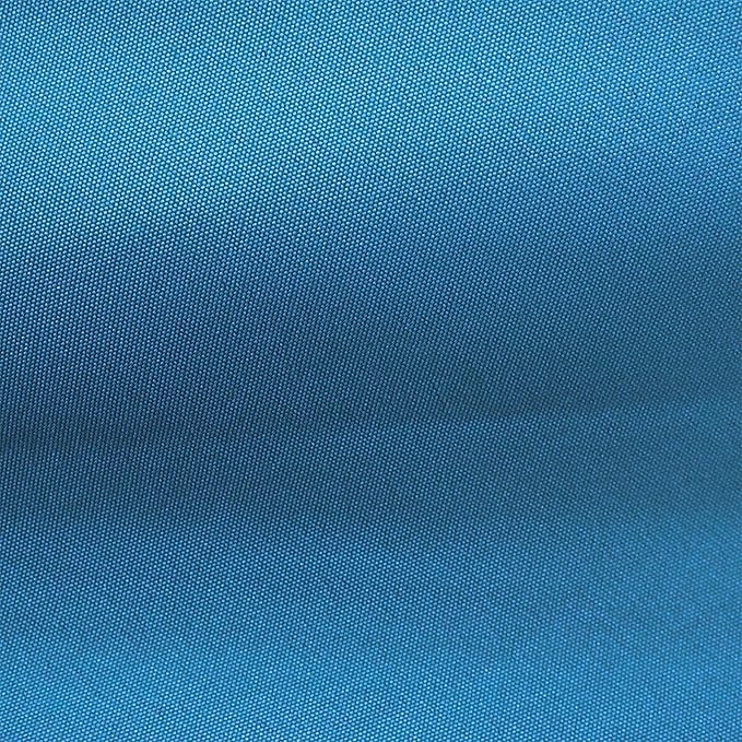 Sunnydaze Outdoor Patio Umbrella - Polyester Table Market Umbrella with Push-Button Tilt and Crank - 8 Sturdy Ribs - Turquoise - 9ft