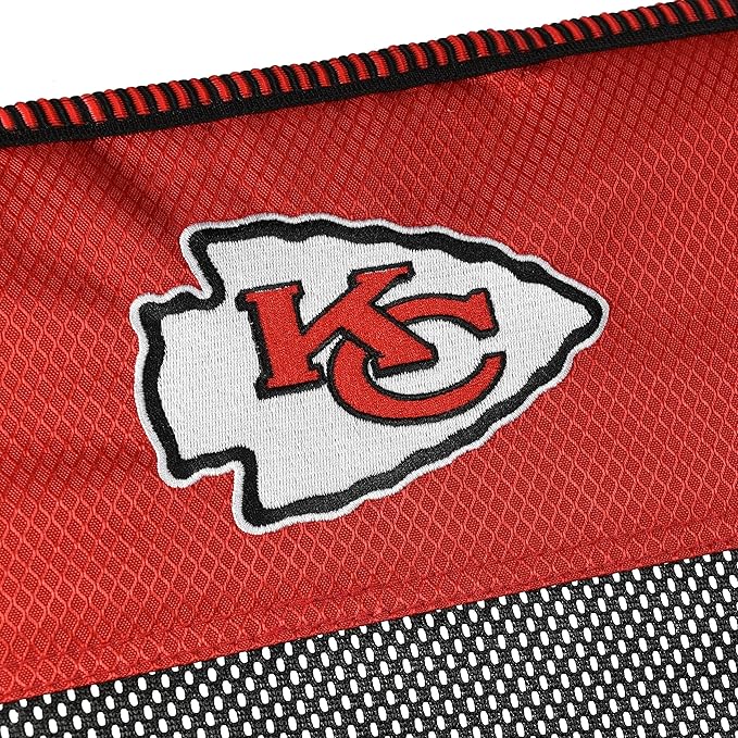 Kijaro Dual Lock Pro Sports Fan Folding Chair, 26" L x 35.5" W x 37" H, Kansas City Chiefs