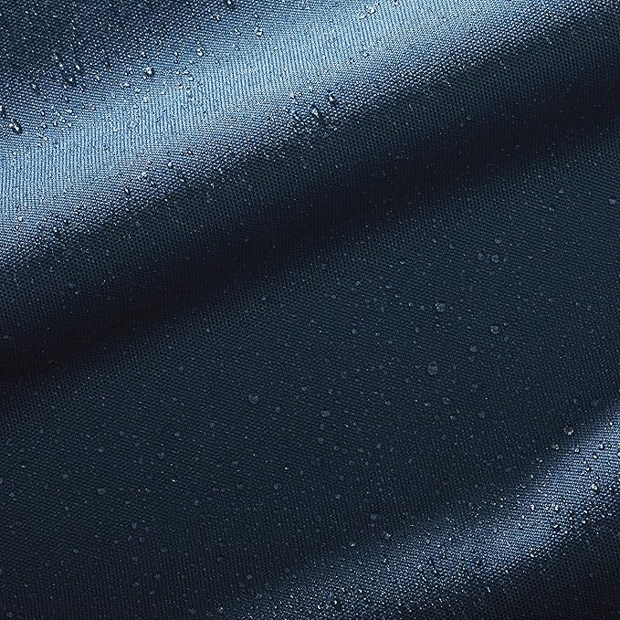 Classic Accessories Ravenna Water-Resistant 21 x 19 x 3 Inch Patio Seat Cushion, Empire Blue, Chair Seat Cushion