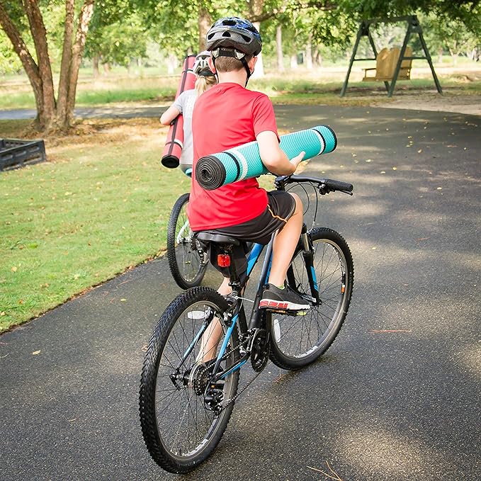 3x6 Teal Outdoor RV Patio Mat – Extra Thick 5mm Recycled Poly Rug – Waterproof, Reversible, Heavy-Duty – Compact Premium Camping Mat for Deck, Patio, Beach (Teal, 3' x 6')